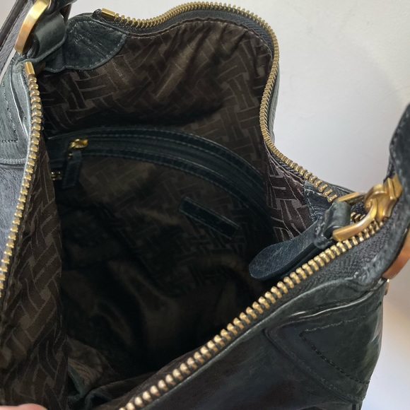 ❤️ SOLD ❤️ Cole Haan Leather Bag Adjustable Shoulder Strap Long Short Black EUC - Picture 9 of 9